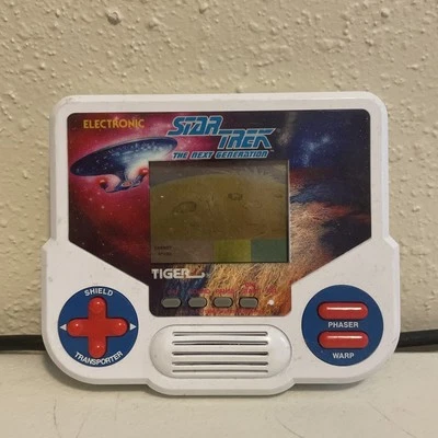 1988 Tiger Electronics Star Trek The Next Generation Hand Held Game Vintage (N) - Image 1 of 2