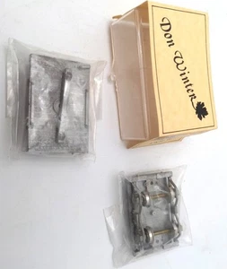 Don Winter 175 HO Vintage Willamette Logging Disconnect White Metal (Pack of 2) - Picture 1 of 1