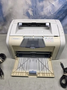 🔥 Stampante laser monocromatica HP LaserJet 1018 modello CB419A con toner parziale usata - Foto 1 di 12