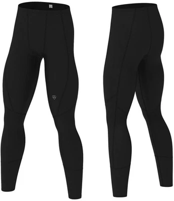 Men’s Thermal Compression Base Layer Pants – Running, Fitness, Sports Leggings - Image 1 of 4