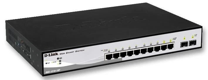 D-link (DGS-1210-10P) (790069329388) 10-Port Gigabit Ethernet Switch