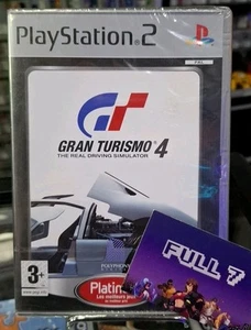Gran Turismo 4 SONY PS2 PLATINUM NEUF NEW VERSION PAL FRANCAISE. - Imagen 1 de 3