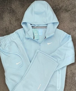 Nike Nocta Tech Fleece Baby Blue Size L - Picture 1 of 3