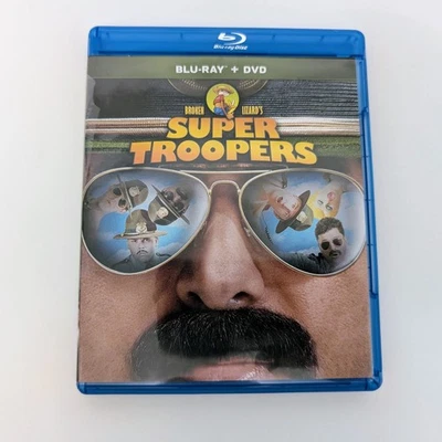 Super Troopers Blu-ray + DVD Broken Lizard Movie Comedy Two Disc Set 2001 - Image 1 of 3