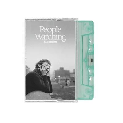 Sam Fender: People Watching Cassette - Transparent Green Cassette #1 in Alt Art - Image 1 of 3