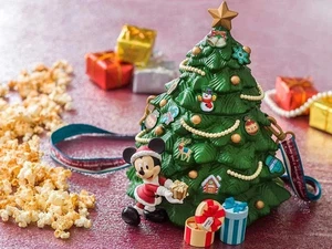 Tokyo Disney Resort Natale 2025 Topolino Popcorn Secchiello Solo Edizione Limitata JP - Foto 1 di 2