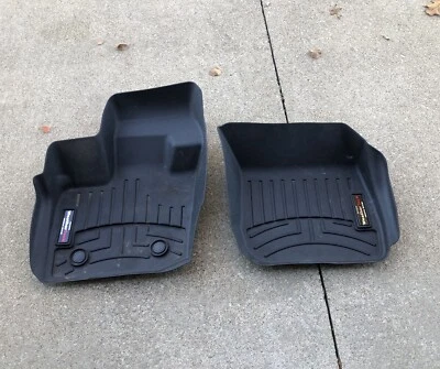 Alfombrillas WeatherTech para delanteros Ford Fusion/Lincon MKZ 2017-2020 negras Foto 1 de 4