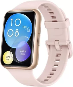 HUAWEI Smart WATCH FIT 2 ACTIVE SAKURA PINK, Compatible with iOS and Android - Picture 1 of 5