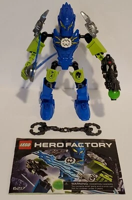 100% Complete and Retired Lego Hero Factory Surge (6217) with Instructions  - Image 1 of 4