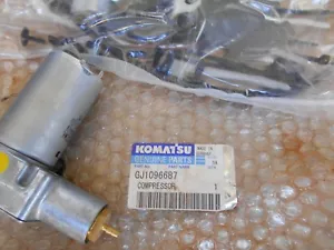 KOMATSU GJ1096687 TCOMPRESSOR NEW IN FACTORY BAG GENUINE KOMATSU - Picture 1 of 1