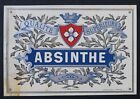 Ancienne &#233;tiquette ABSINTHE Qualit&#233; sup&#233;rieure absinth label