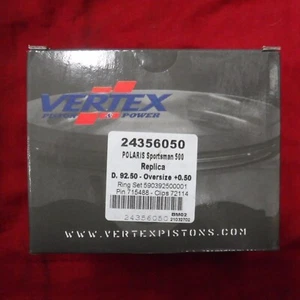 24356050 VERTEX POLARIS 500 SPORTSMAN SCRAMBLER PISTON ASSEMBLY .050 OVERSIZE - Picture 1 of 3