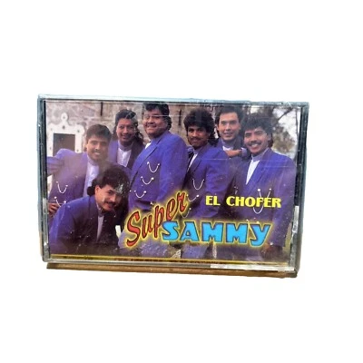 Super Sammy Cassette El Chofer 1996 Fonovisa Los Temerarios Bukis Rare New - Image 1 of 2