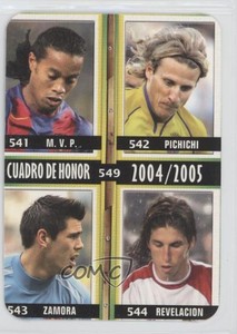 2005-06 Mundicromo Las Fichas de la Liga 2006 Mejores Checklist #549