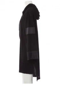 GIVENCHY PARIS LONG EDEL HOODIE  MIT GROSSER KAPUZE SILK/ VISKOSE MINI DRESS - Bild 1 von 6
