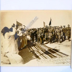 Foto il Duce in Libia con Italo Balbo, A. Lessona, Achille Starace, D. Alfieri - Picture 1 of 1