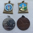 4x Sports Athletics & Other Miscellaneous & Vintage Award Medals Wcd 1987