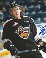 Vancouver Giants Tyler Benson Autographed Signed 8x10 WHL Photo COA D