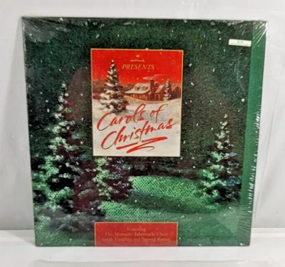 Hallmark Presents Carols of Christmas Vinyl Record Mormon Tabernacle Choir New Foto 1 de 4