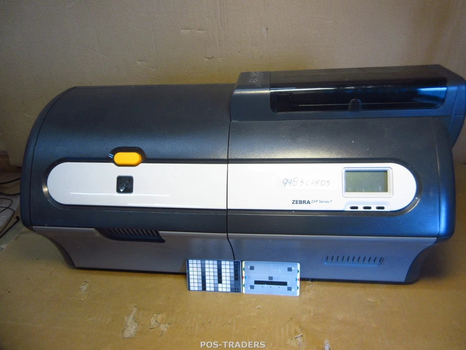 Zebra ZXP Series 7 Single Side Color ID Card Printer MIFARE Encoder 9983 CARDS - Bild 1 von 4