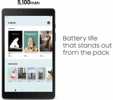 GradeB - SAMSUNG Galaxy Tab A 8in Tablet Black (2019) - 32GB Android 9.0 (Pie)