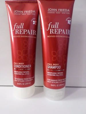 John Frieda Full Repair 1 Shampoo + 1 Conditioner 8.45oz DISCONTINUED - Image 1 of 4