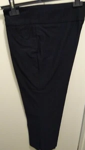 NWT LIOR PARIS Black Miracle Fit Capri Pants Size8 Great for Golf $120 - Picture 1 of 4