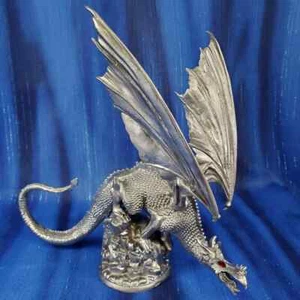Scatha The Worm Dragon Pewter Figurine US Made *NEW* *NIB* - Picture 1 of 12