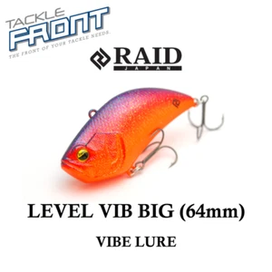 RAID JAPAN - LEVEL VIB GROSS 64 mm - JDM FISHING VIBE KÖDER (LVL64N) - Bild 1 von 10