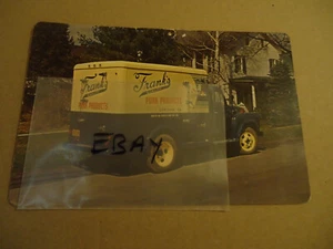 Frank's Quality Pork Products truck CHATHAM PA Swab Wagon Co ELIZABETHVILLE PA - Picture 1 of 2