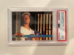 1991 Stadium Club Ken Griffey Jr. #270 PSA 9 Mint HOF Mariners
