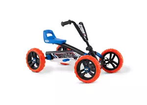 BERG Buzzy Nitro Kids Go Kart Red Pedal Bike Children Ride On Toy Car Racing - Picture 1 of 10