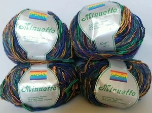 4 Skeins Sesia Yarn, Minuetto, Color #468 - Picture 1 of 6