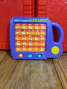 Talk ‘n Learn ALPHABET By Scientific Toys - Child’s Learning Toy Purple Vintage - Picture 1 of 3