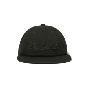 HUF Worldwide "Distressed Logo" Snapback Hat (Hunter Green) 6-Panel Cap - Picture 1 of 2