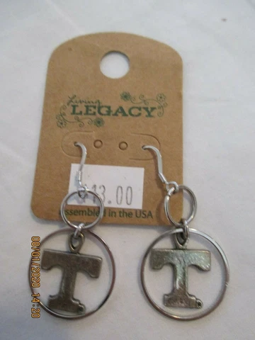 Tennessee Volunteers Ladies Fashion Jewelry Earrings Cover