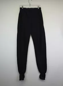Columbia Sweatpants Womens S Black Tapered Leg High Rise Fleece Athleisure Sport - Picture 1 of 10