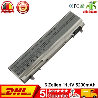 Akku Für Dell Latitude E6400 E6410 E6500 E6510 Precision M4400 W0X4F W1193 PT434 - Bild 1 von 4