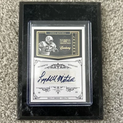 Lydell Mitchell Plaque Card! - Image 1 of 2