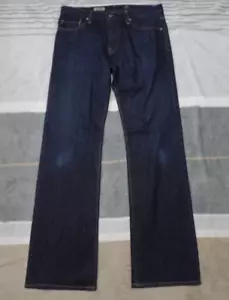 Mens AG Adriano Goldschmied The Hero dark wash blue jeans fits 33X34 - Picture 1 of 8