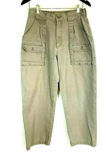 Cabela's 7-Pocket Hiker Women's Size 8 Pants Tan Khaki Cargo - Picture 1 of 6