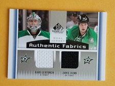 2013-14 SP Game Used Authentic Fabrics Dual #AF2-LB Jamie Benn Kari Lehtonen 