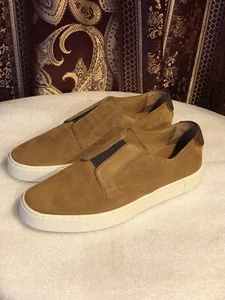 Frye Men’s Gabe Gore Suede Oxfords, Copper (7.5M) - Picture 1 of 8