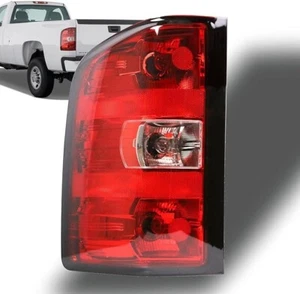 Tail Light Assembly Compatible with Chevy Silverado 07-13 1500 | 07-14 2500 HD 3 - Picture 1 of 1