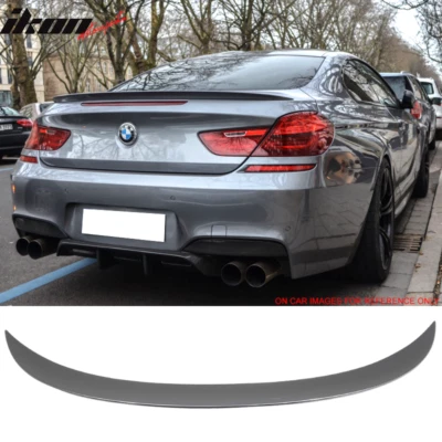 Fits 12-19 BMW 6 Series F13 Coupe M6 Style Trunk Spoiler Painted #A52 Space Gray - Image 1 of 4
