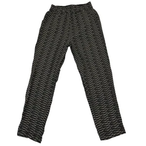 Ace & Jig Womens Cotton Pull On Pants Size S Black Tapered Leg Bohemian Casual - Picture 1 of 12