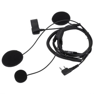Finger PTT Radio Walkie Talkie Kask motocyklowy Mikrofon Zestaw słuchawkowy K Head CB - Zdjęcie 1 z 8