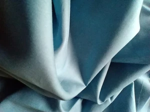 PLAIN AIRFORCE BLUE - Liberty Tana Lawn cotton approx 33 x 30 cm - Picture 1 of 2