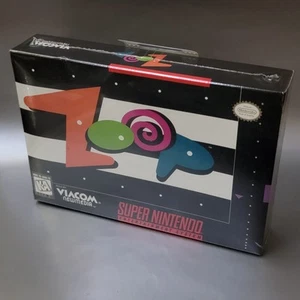 Zoop Super Nintendo sellado de fábrica (caja dañada) - Imagen 1 de 3