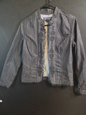 Chaqueta vaquera baccini mujer pequeña Foto 1 de 4